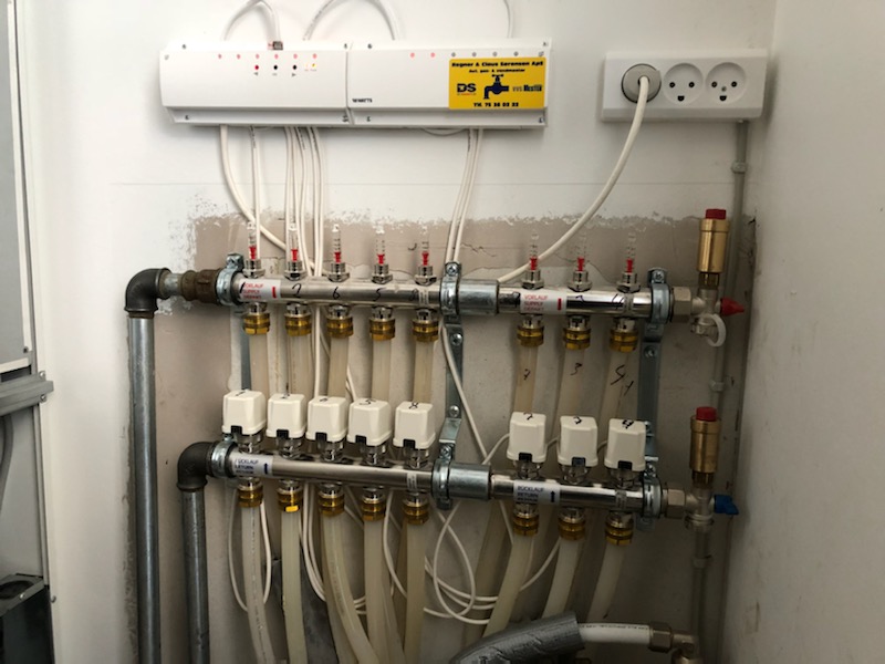 Gulvvarmeinstallation